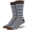 SAILOR STRIPE - NAVY/IVORY - 10-13