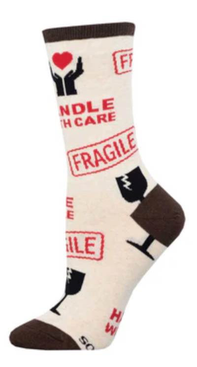HANDLE WITH CARE - IVORY HEATHER - 9-11