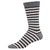 SAILOR STRIPE - CHARCOAL/WHITE - 10-13