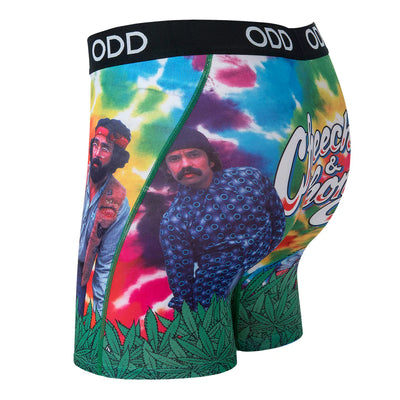 Cheech and Chong Tie Dye - Mens Boxer Briefs - S