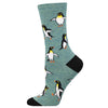 PENGUIN PERSONALITY - GREEN HEATHER - 9-11