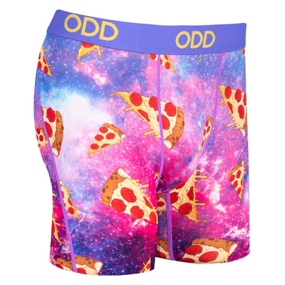 Space Pizza - Mens Boxer Briefs - L