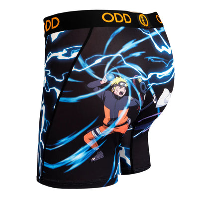 Naruto Vs Sasuke - Mens Boxer Briefs - L