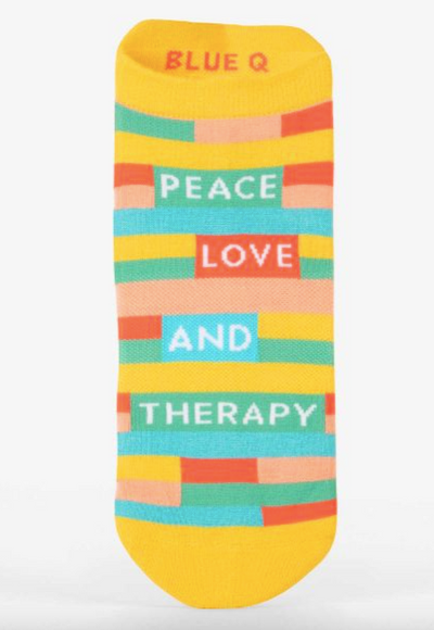 Peace & Therapy SneakerSocks S/M
