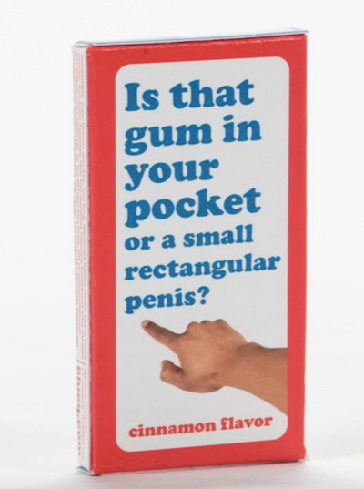 Rectangular Penis Gum