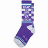 READ TO LIVE LIVE TO READ - Gym Crew Socks