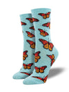 SOCIAL BUTTERFLY - BLUE HEATHER - 9-11