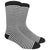 White Dress Sock
with Thin Black Stripe