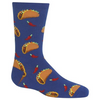 Hot Sox Kid's Tacos Crew Socks - L/XL